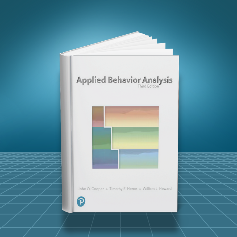 Applied Behavior Analysis 3rd edition